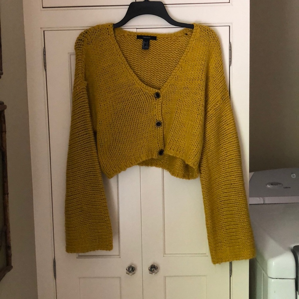 Cropped sweater